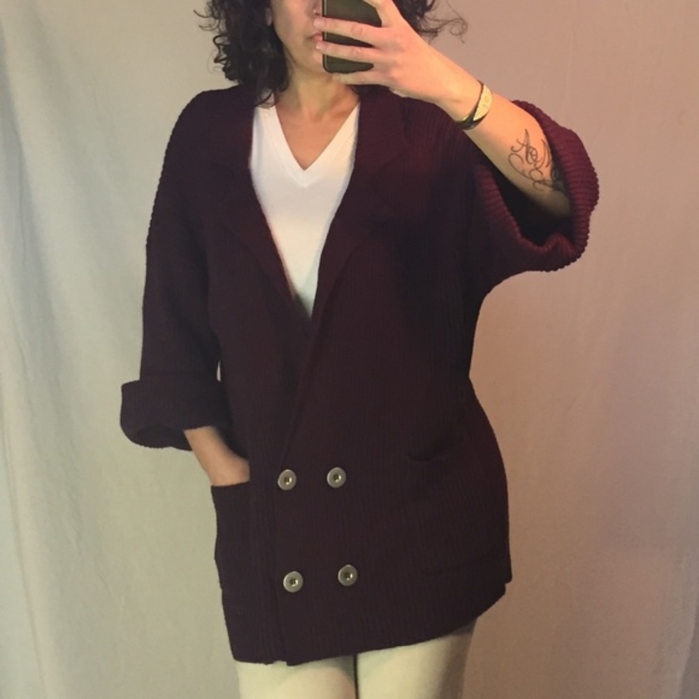 RVCA Oversize Sweater Blazer